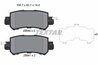 Set placute frana Textar 2554001