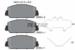 Set placute frana Textar 2555201