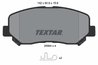 Set placute frana Textar 2556401