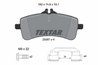 Set placute frana Textar 2558701