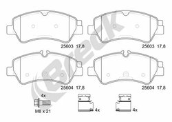 Set placute frana Breck 25603 00 703 00