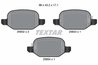 SET PLACUTE FRANA TEXTAR 2565201 - Compatibil cu FIAT