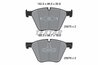 SET PLACUTE FRANA TEXTAR 2567501 - Compatibil cu BMW