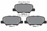 Set placute frana Textar 2568801