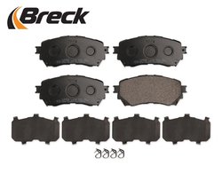 SET PLACUTE FRANA BRECK 25725 00 701 00 - Compatibil cu MAZDA