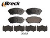 SET PLACUTE FRANA BRECK 25725 00 701 00 - Compatibil cu MAZDA