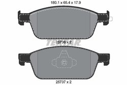 Set placute frana Textar 2573601