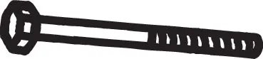 Surub, sistem de esapament Bosal 258-820