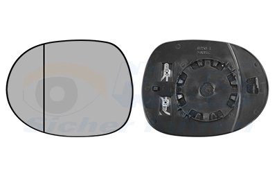 Sticla oglinda, oglinda retrovizoare exterioara Van Wezel 25