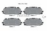 SET PLACUTE FRANA TEXTAR 2586101 - Compatibil cu AUDI, AUDI (FAW), AUDI (SAIC), CUPRA, VW