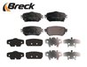 SET PLACUTE FRANA BRECK 25965 00 702 00 - Compatibil cu NISSAN, RENAULT
