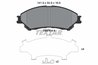Set placute frana Textar 2597901