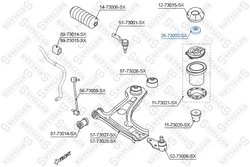 Rulment sarcina suport arc Stellox 26-73002-SX