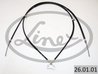 Cablu frana de mana Linex 26.01.01