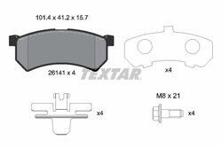Set placute frana Textar 2614101