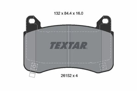 Set placute frana Textar 2615201