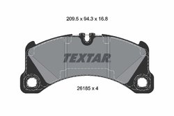 Set placute frana Textar 2618501