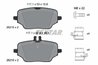 Set placute frana Textar 2621501