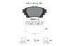 Set placute frana Textar 2624501