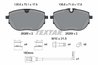 Set placute frana Textar 2626801