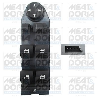 Comutator macara geam Meat & Doria 26332