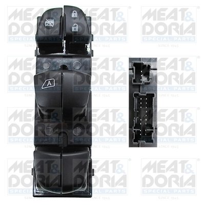 Comutator macara geam Meat & Doria 26359