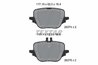Set placute frana Textar 2637401