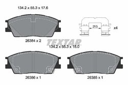 Set placute frana Textar 2638401