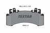 Set placute frana Textar 2640401