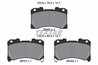 Set placute frana Textar 2642001