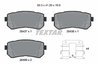 Set placute frana Textar 2643701