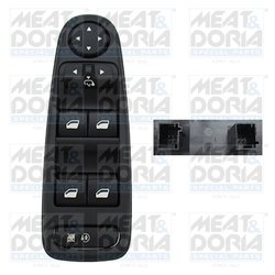 Comutator macara geam Meat & Doria 26447