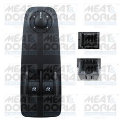 Comutator macara geam Meat & Doria 26518