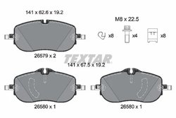 Set placute frana Textar 2657901