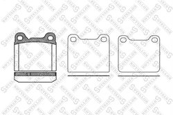 Set placute frana Stellox 268 010-SX