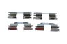 SET ACCESORII PLACUTE FRANA MAXGEAR 27-1477 - Compatibil cu FORD, MAN, VOLVO