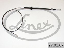 CABLU FRANA DE MANA LINEX 27.01.67 - Compatibil cu MERCEDES-BENZ, VW