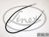 CABLU FRANA DE MANA LINEX 27.01.72 - Compatibil cu MERCEDES-BENZ