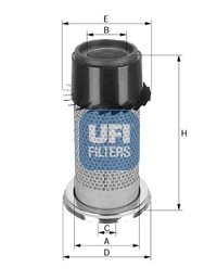 Filtru aer UFI 27.292.00