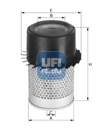 Filtru aer UFI 27.334.00