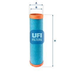 FILTRU AER SECUNDAR UFI 27.507.00 - Compatibil cu DEUTZ-FAHR