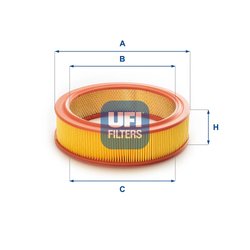 Filtru aer UFI 27.719.00