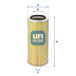 Filtru aer UFI 27.828.00