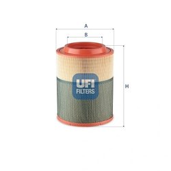 FILTRU AER UFI 27.B89.00 - Piesa auto compatibila cu mai multe marci
