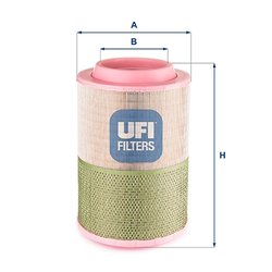 FILTRU AER UFI 27.C92.00 - Piesa auto compatibila cu mai multe marci