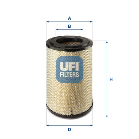 FILTRU AER UFI 27.G34.00 - Piesa auto compatibila cu mai multe marci