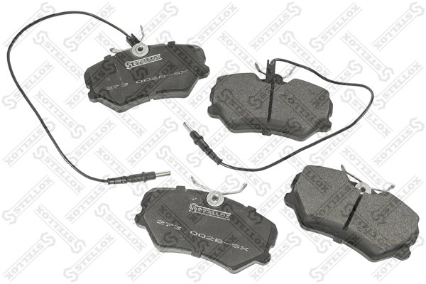 Set placute frana Stellox 273 002B-SX