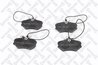 Set placute frana Stellox 273 012-SX