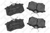 Set placute frana Stellox 274 003B-SX