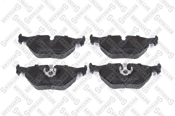 Set placute frana Stellox 276 000B-SX